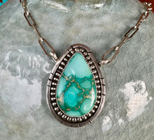 Load image into Gallery viewer, Emerald Valley Turquoise Necklace