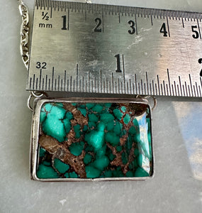 Bao Canyon Turquoise Bar Necklace