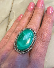 Load image into Gallery viewer, Malachite Statement Ring