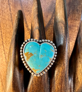 Kingman Heart Ring