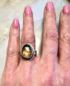 Smoky Topaz Ring